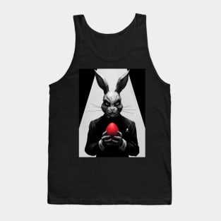 Dark bunny with red egg Tank Top